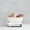 Hello Honey® 13.75" Chic White Oval Rattan Tray